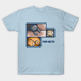 Purr-imeter Maths Cat Pun T-Shirt